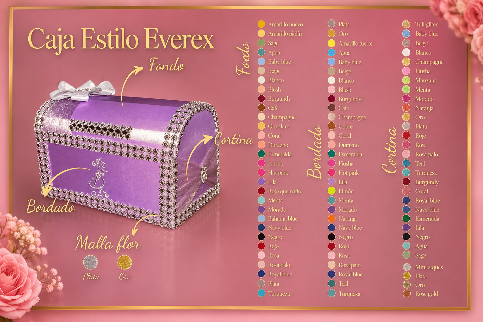 Caja Estilo Everex Lila